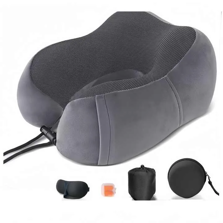 وسادة تخييم لرحلات العمل سهلة الحمل غير سامة . Portable Non-Toxic Business Travel Camping Pillow for
