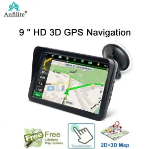 9 Inch HD truck & Vehicle Bluetooth WIFI GPS  256MB 8GB AVIN Support Rearview Camera Navitel Free Maps