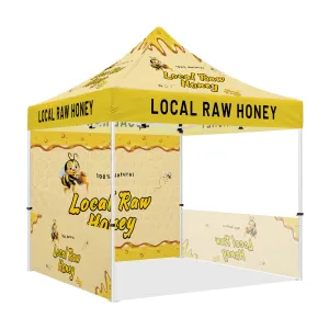 ABLEM8CANOPY 10x10 Outdoor Canopy Tent with sides for Local Honey Business ABLEM8CANOPY 10x10 Outdoor Canopy Tent with sides for Local Honey Business