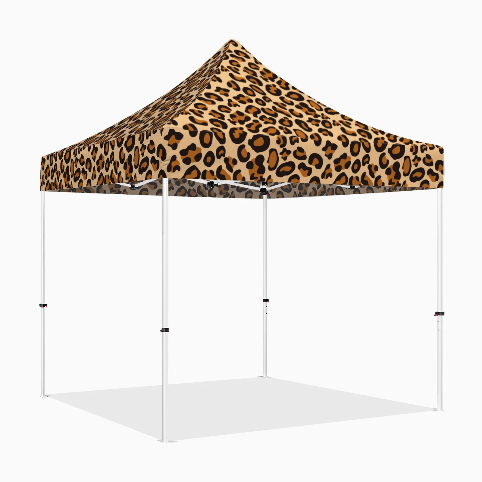 ABLEM8CANOPY 10x10 Pop Up Canopy Tent -  Leopard