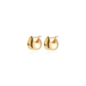 Arlo Puff Earrings (Gold)
