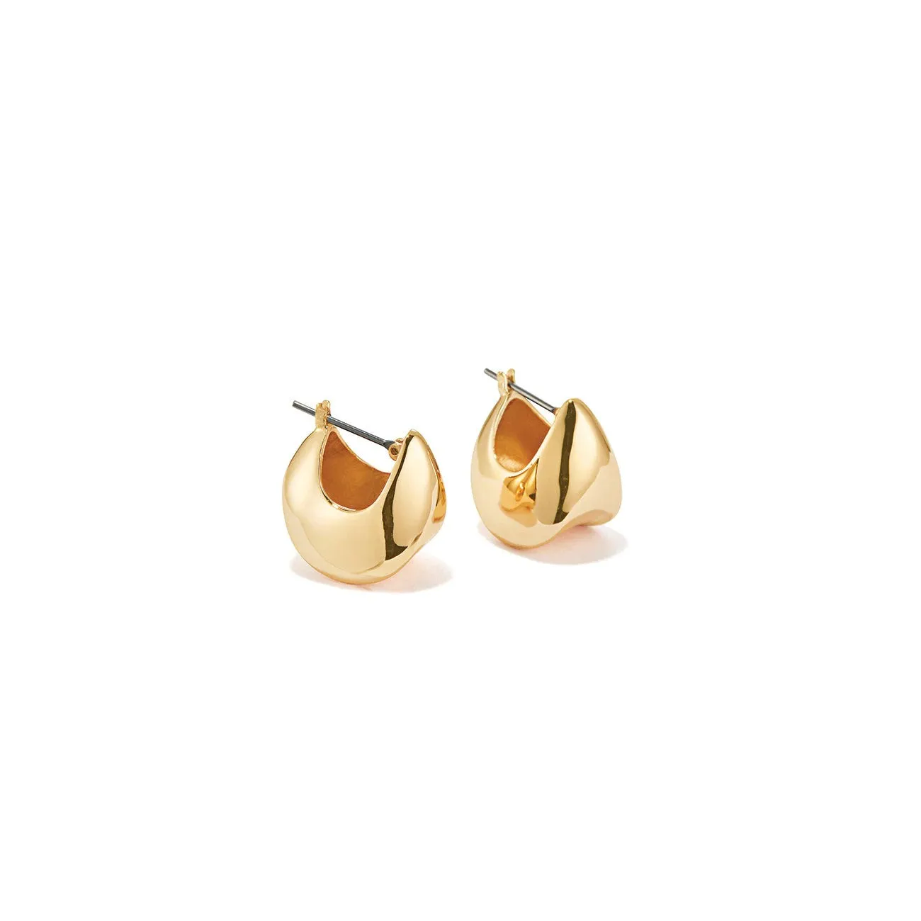 Arlo Puff Earrings (Gold)