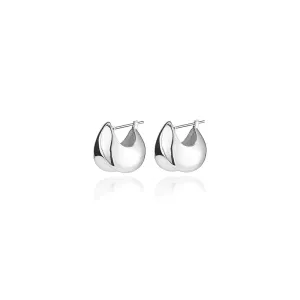 Arlo Puff Earrings (Silver)