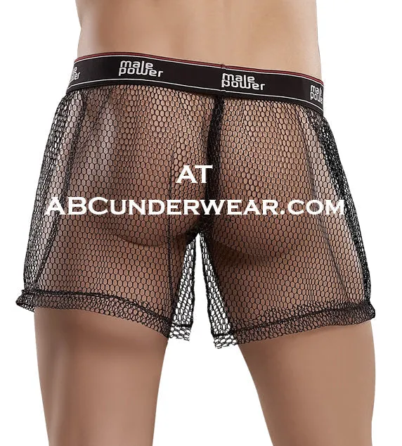 Banded Fishnet Men's Boxers