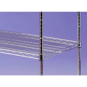EAIS EZ Store 4 Tier Stainless Steel Wire Shelving - 1800mm High