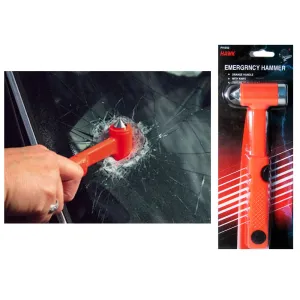 Emergency Safety Hammer Tool Auto Car Window Glass Breaker Seat Belt Cutter New