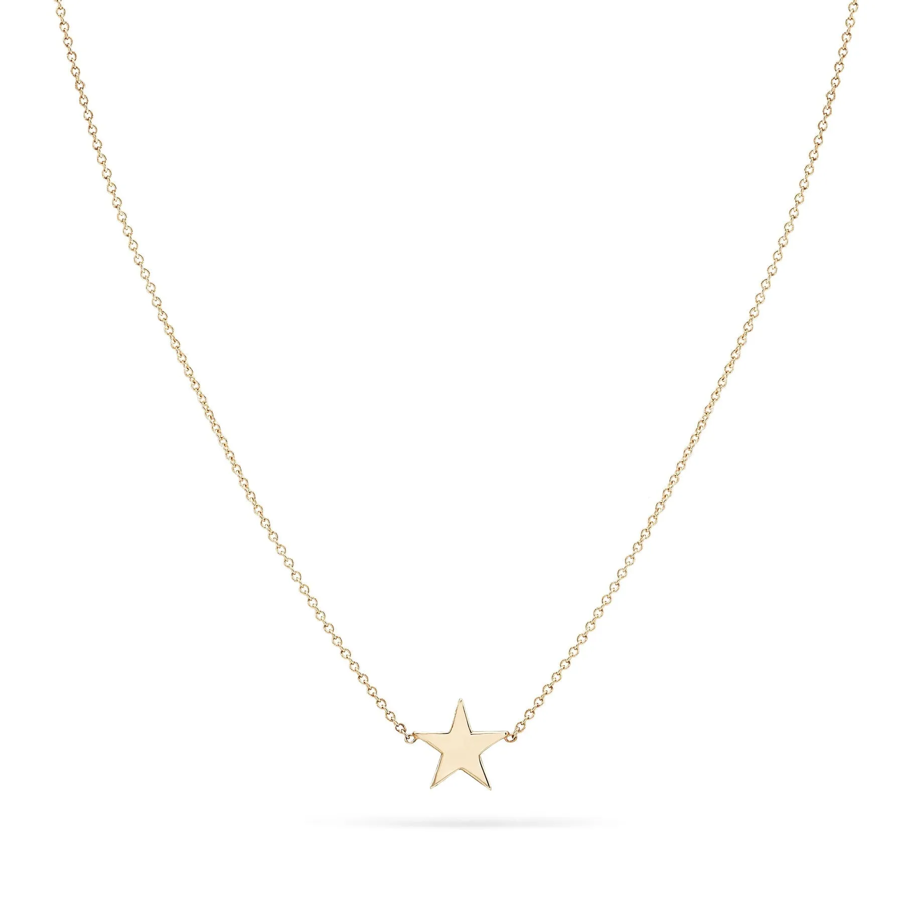 Everyday Little Stella Star Necklace (14K Gold)