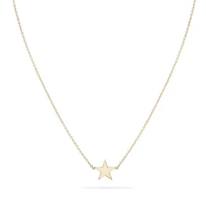 Everyday Little Stella Star Necklace (14K Gold)