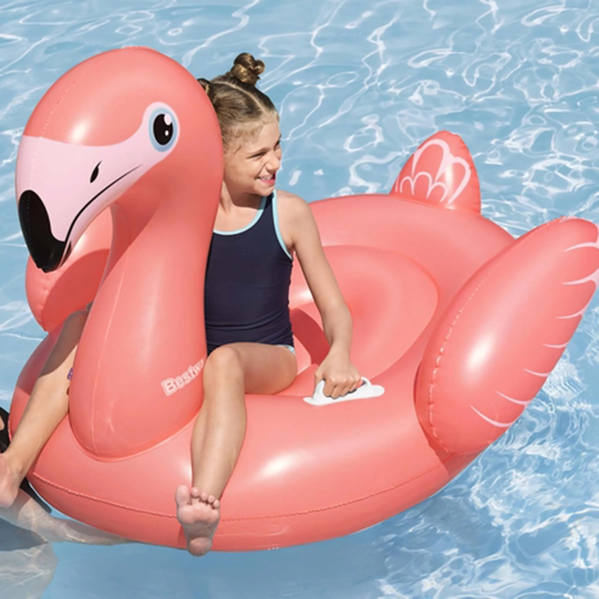 FANCY FLAMINGO RIDE-ON (1.38X1.07M)