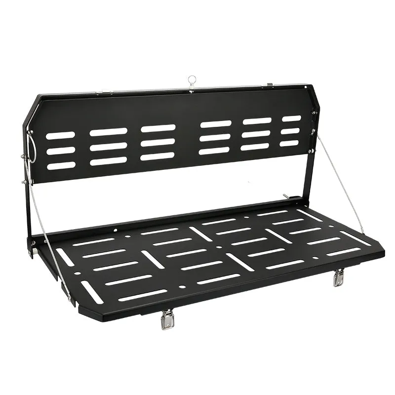 Foldable Double-Layer Tailgate Table Compatible with 2018-Later Jeep Wangler JL