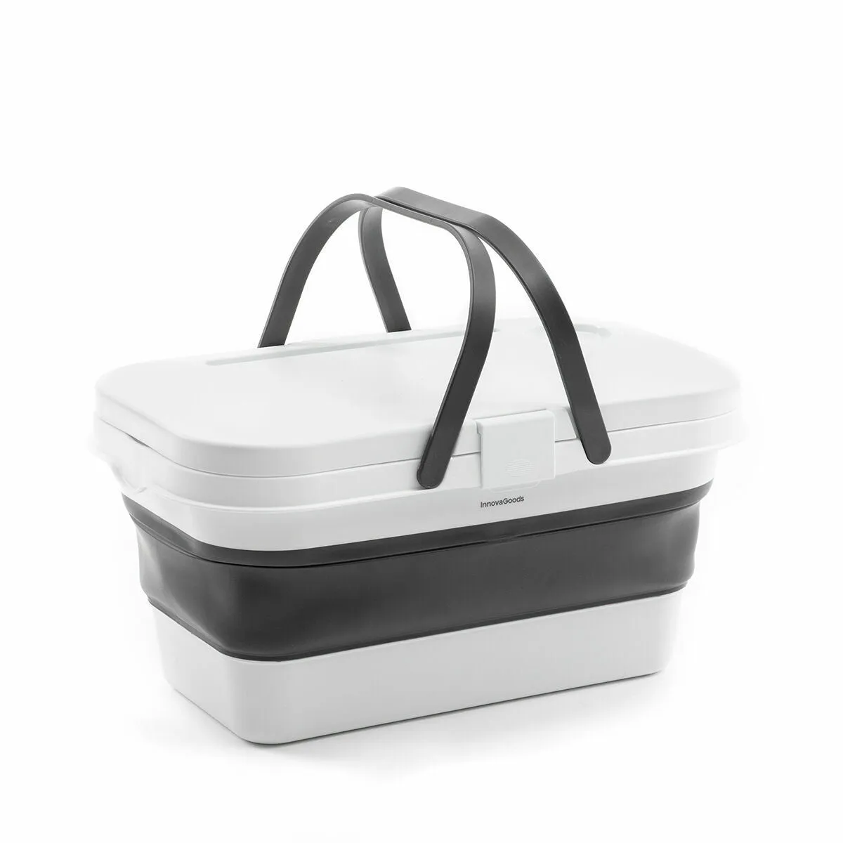 Folding Picnic Basket with Lid-table Pickning Innovagoods