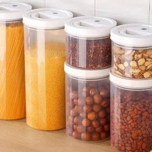 High-Quality Clear Acrylic Can with Lid