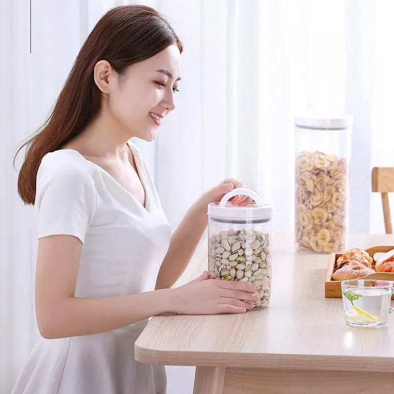 High-Quality Clear Acrylic Can with Lid