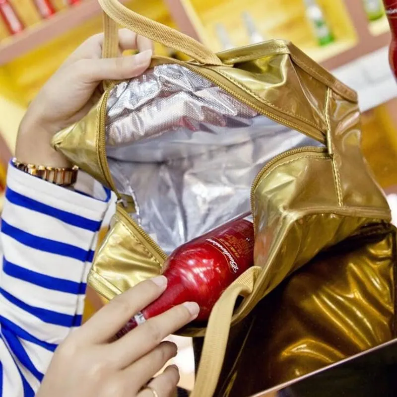 High-Quality PU Leather Cooler Bag