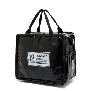 High-Quality PU Leather Cooler Bag