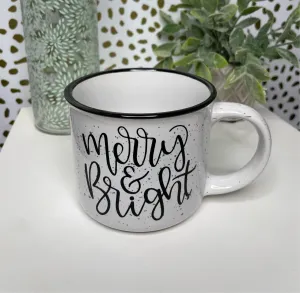 Merry & Bright Campfire Mug 13oz