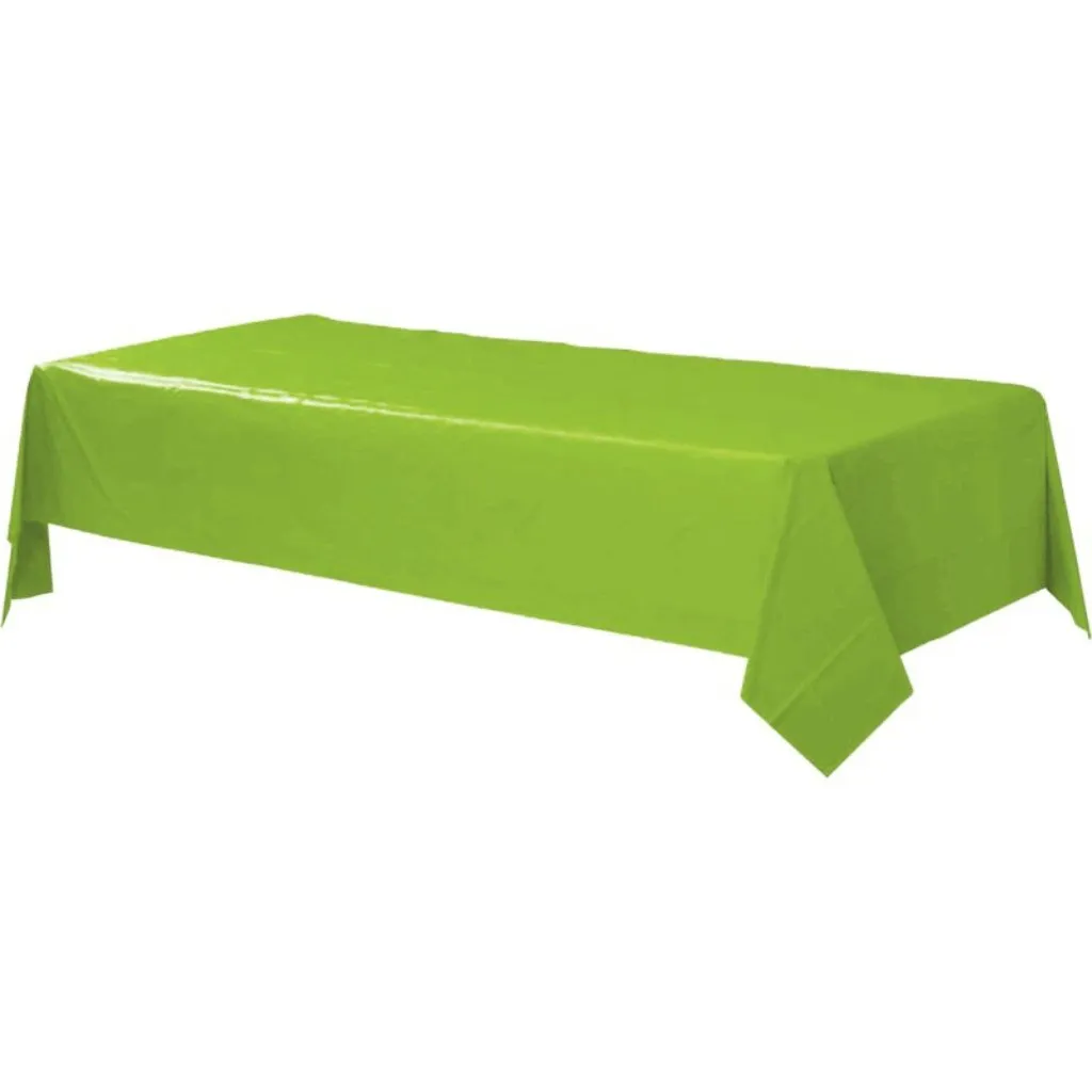 Plastic Rectangular Tablecover Kiwi