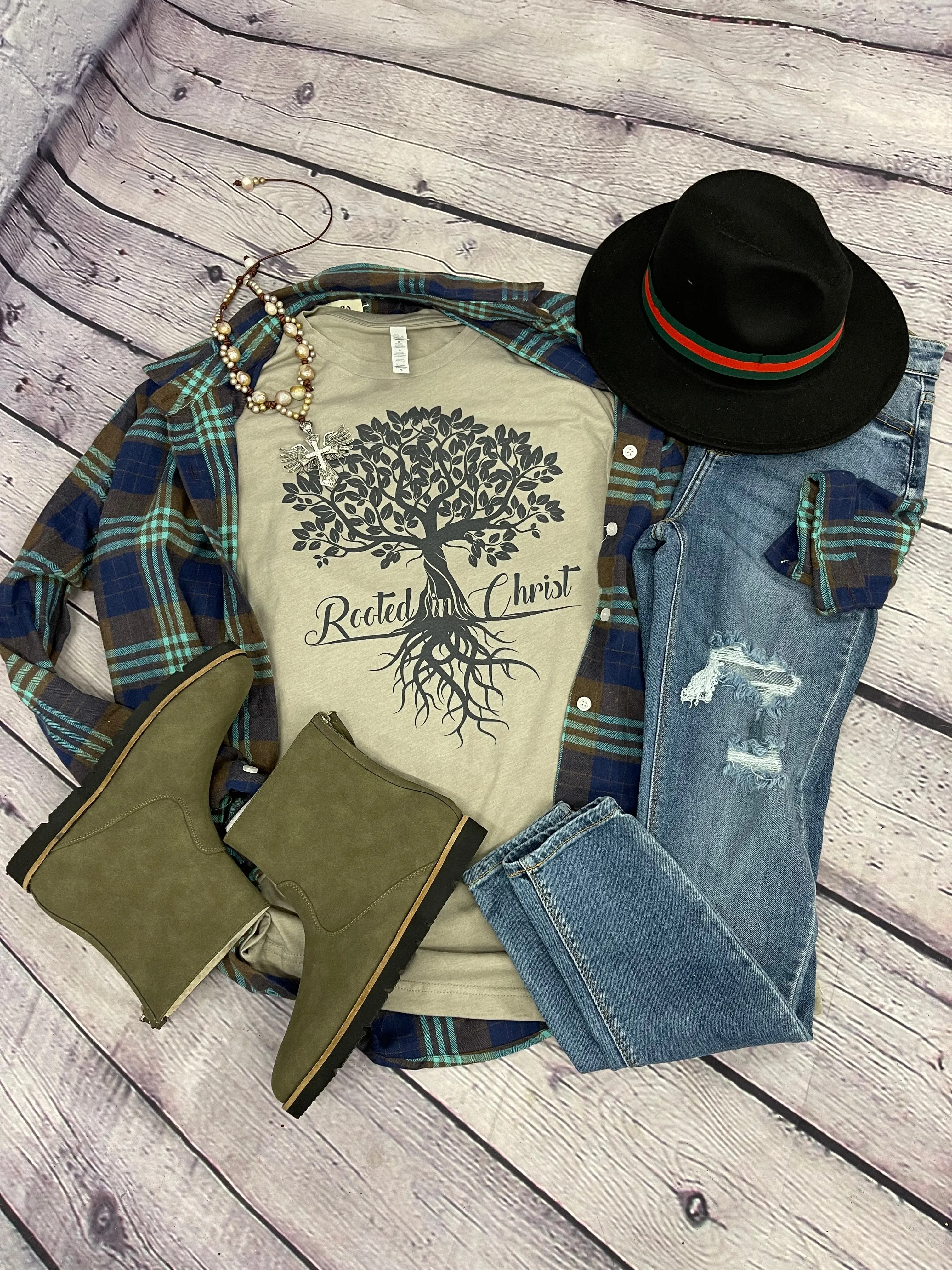 Rooted In Christ Tee
