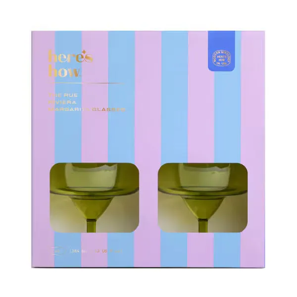 The Rue Margarita Glass - Olive