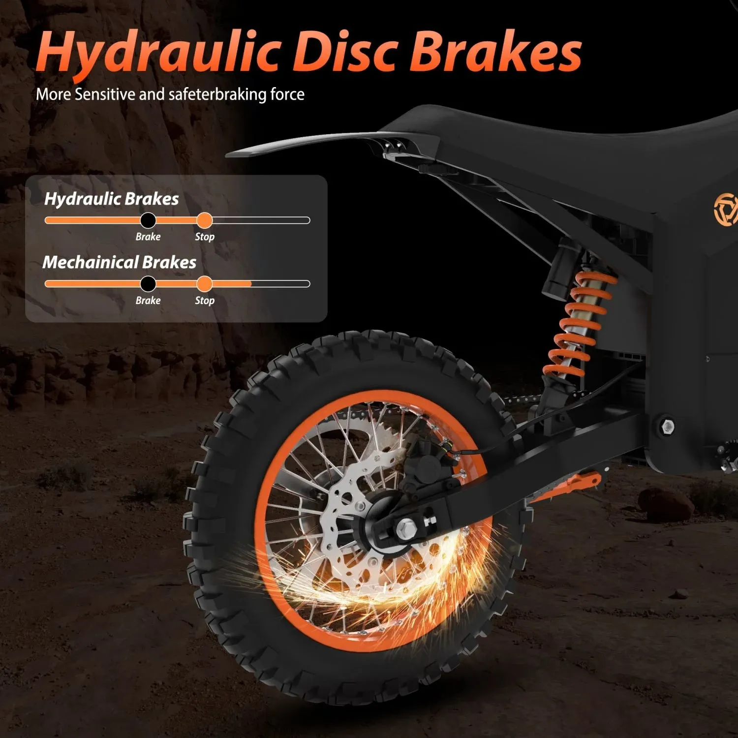 TUTTIO Soleil01 High-Torque Electric Dirt Bike Adult Teen, 200N.m 21AH Electric Motorcycle