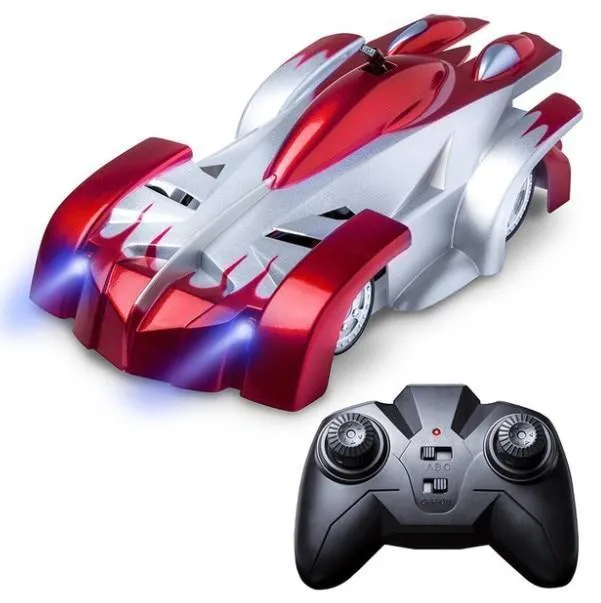 Wall Climbing Remote Control RC Car With LED  headlights