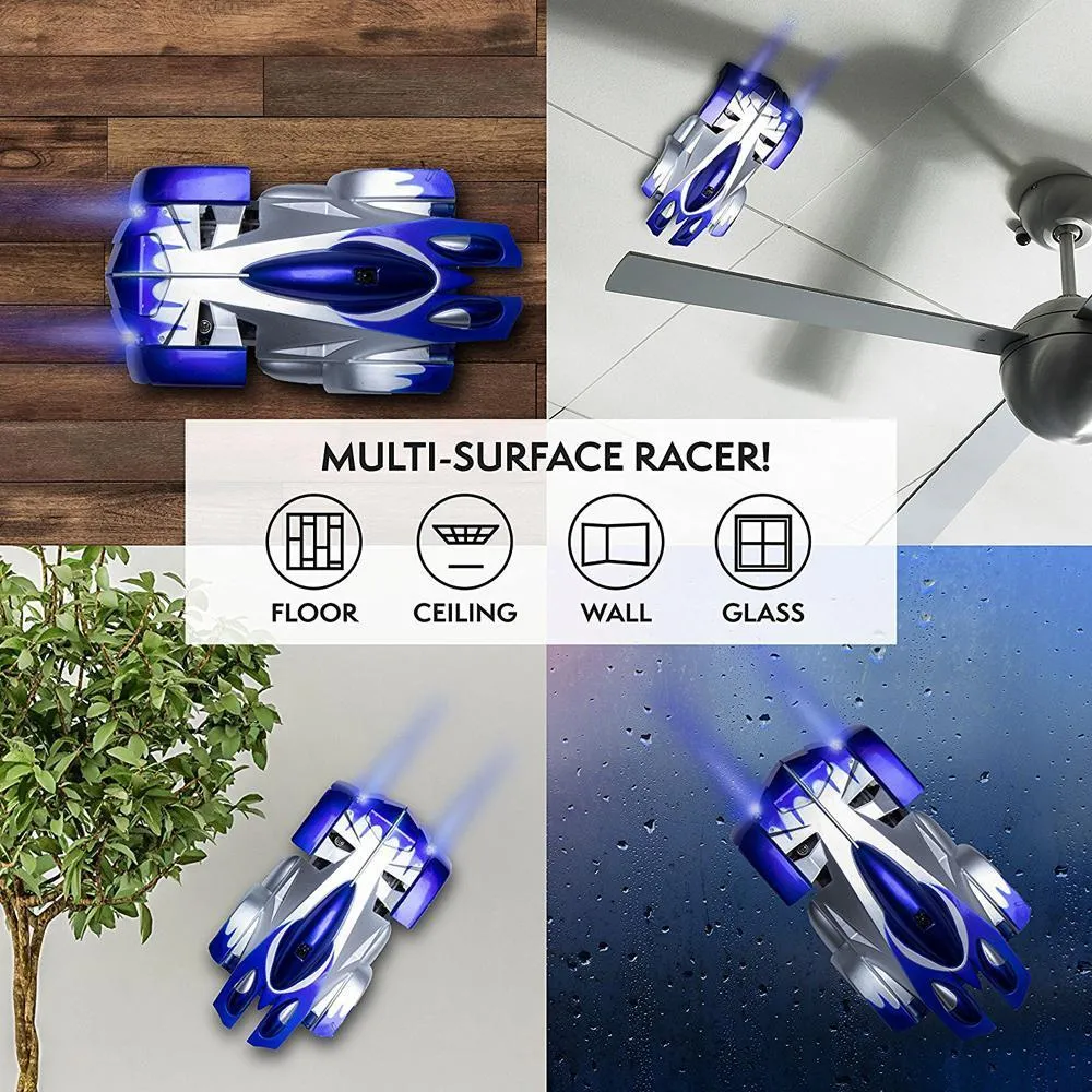 Wall Climbing Remote Control RC Car With LED  headlights