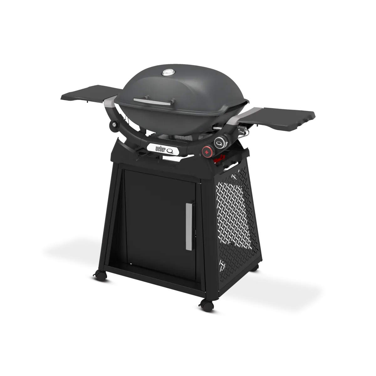Weber - Q 2800N  Gas Grill with Premium Stand - Charcoal